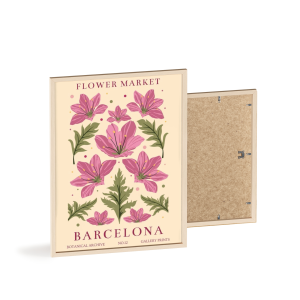 Barcelona Framed Poster