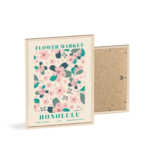 Honolulu Framed Poster