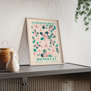 Honolulu Framed Poster